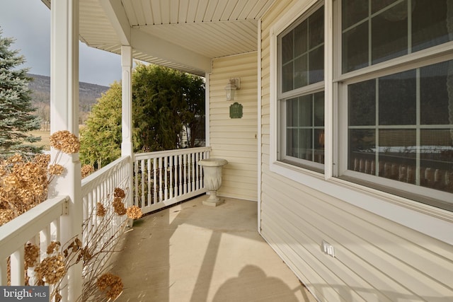 view of patio / terrace featuring a porch