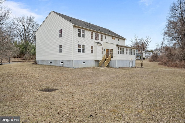 view of rear view of house