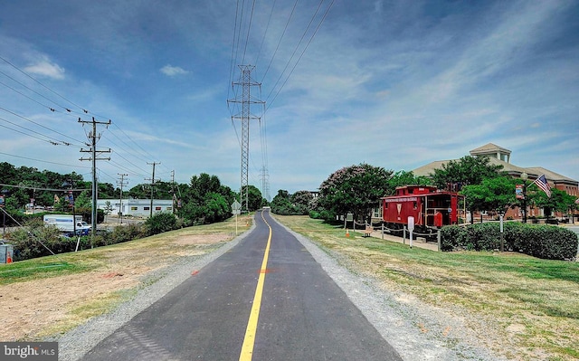 view of road