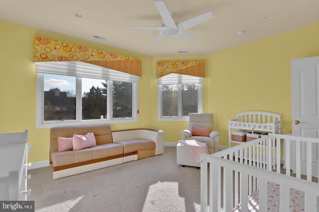 bedroom featuring carpet floors