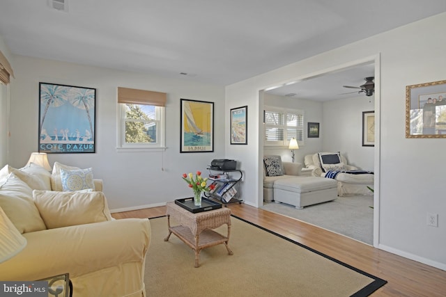 204 E Marengo, Saint Michaels, MD 21663 - living room featuring hardwood / wood-style floors