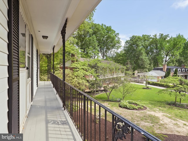 9301 Reef Ct, Alexandria, VA 22309 - view of balcony