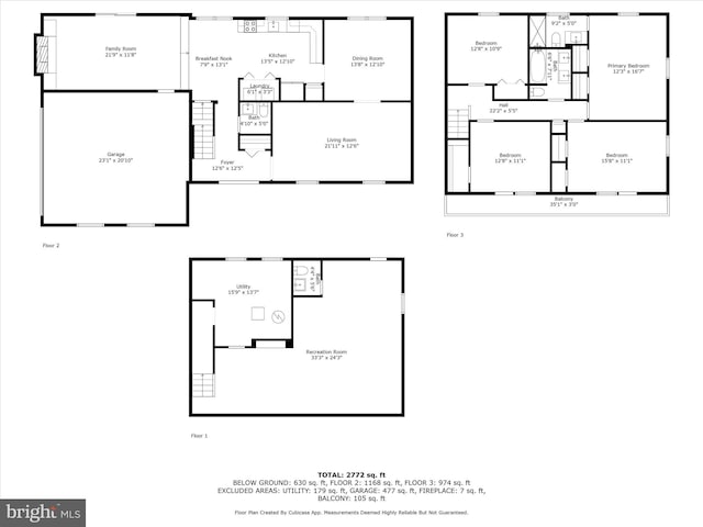 9301 Reef Ct, Alexandria, VA 22309 - home floor plan