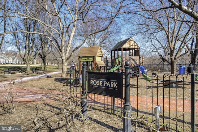 view of community playground