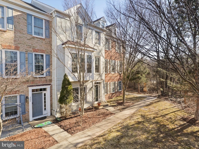 view of townhome / multi-family property