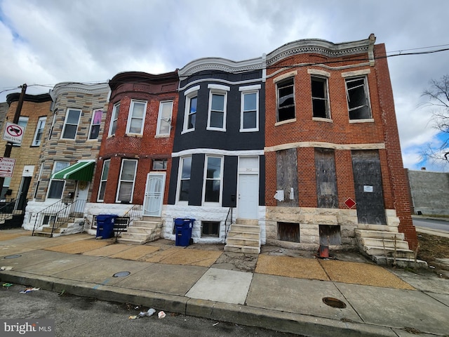 view of townhome / multi-family property