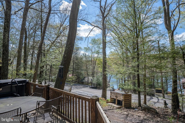 3084 Lake Shore Dr, Oakland, MD 21550 - wooden deck with outdoor dining area