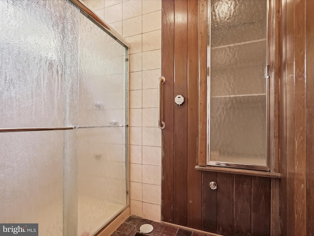 3137 18th St NE, Washington, DC 20018 - bathroom featuring a shower stall