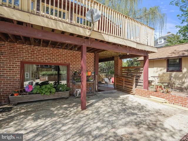3137 18th St NE, Washington, DC 20018 - view of patio / terrace featuring a deck