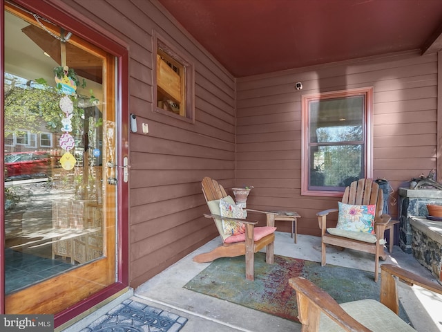 3137 18th St NE, Washington, DC 20018 - view of patio featuring covered porch