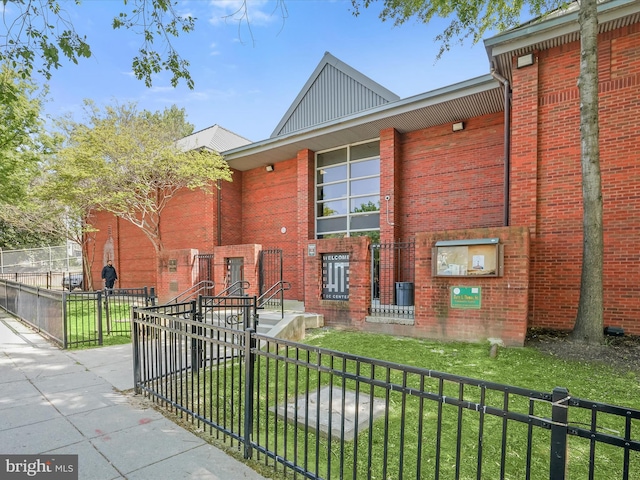 3137 18th St NE, Washington, DC 20018 - view of building exterior with fence private yard