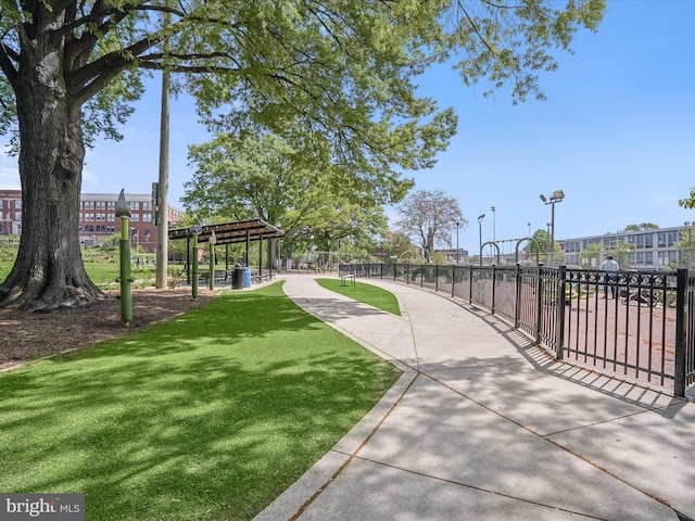 3137 18th St NE, Washington, DC 20018 - view of property's community featuring fence