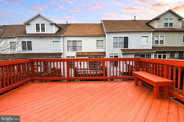 view of deck