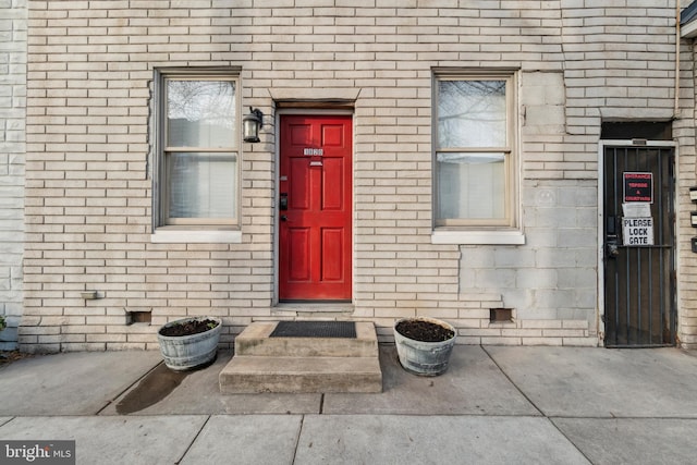 view of property entrance