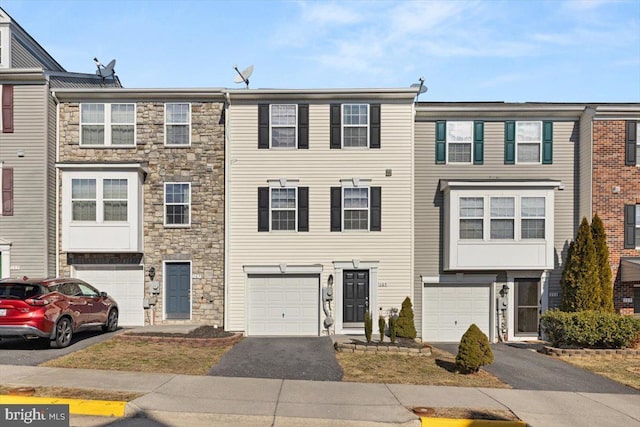 view of townhome / multi-family property