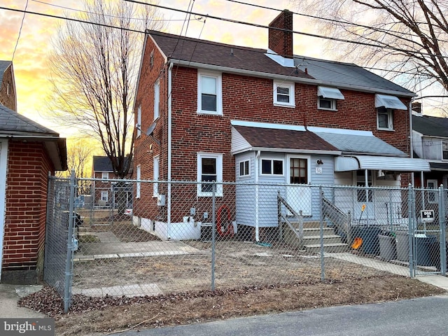 view of townhome / multi-family property