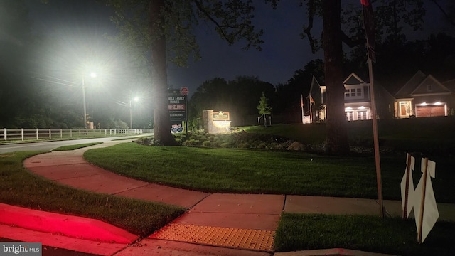 00 Sadie, Arnold, MD 21012 - view of yard at twilight