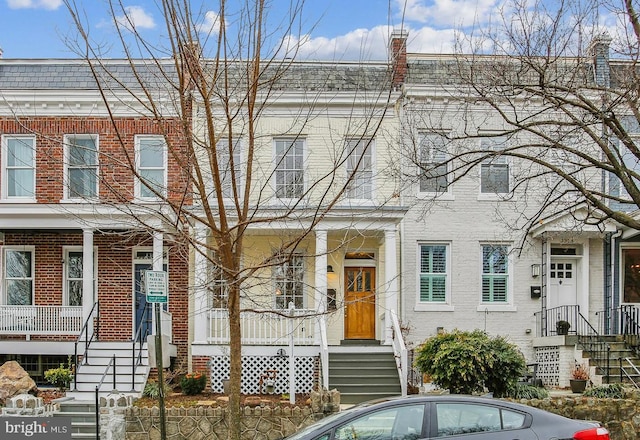 view of townhome / multi-family property