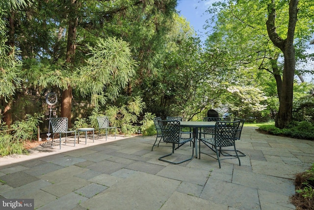 view of patio / terrace with outdoor dining space