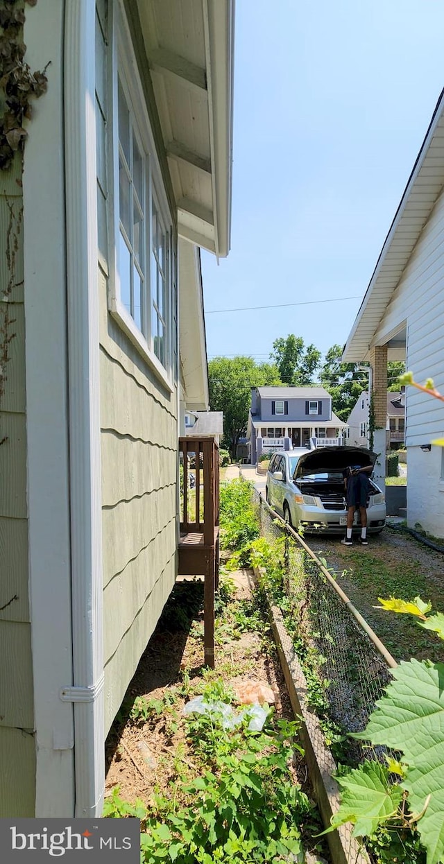 view of property exterior