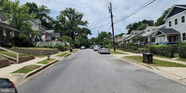 view of street