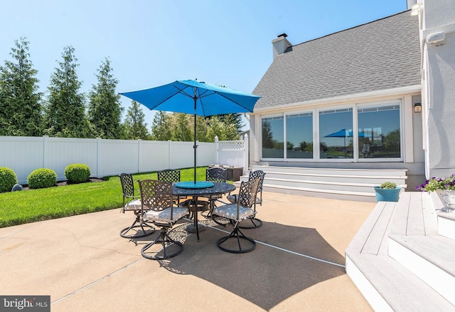 view of patio / terrace