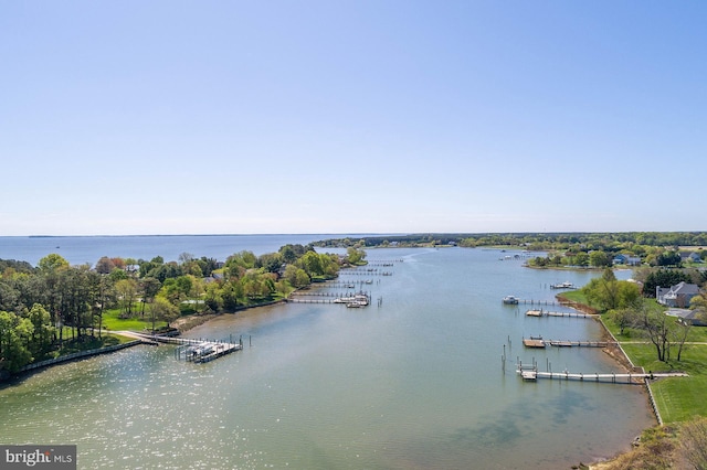 property view of water