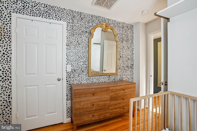 interior space featuring hardwood / wood-style floors