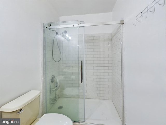 23338 Park Ave, Georgetown, DE 19947 - bathroom with a shower with door and toilet