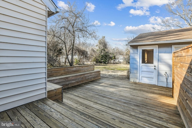 view of deck