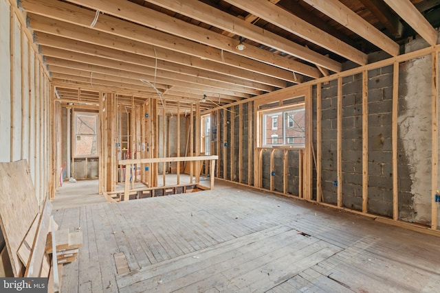 miscellaneous room with a wealth of natural light