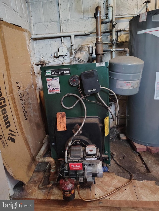 utilities with water heater