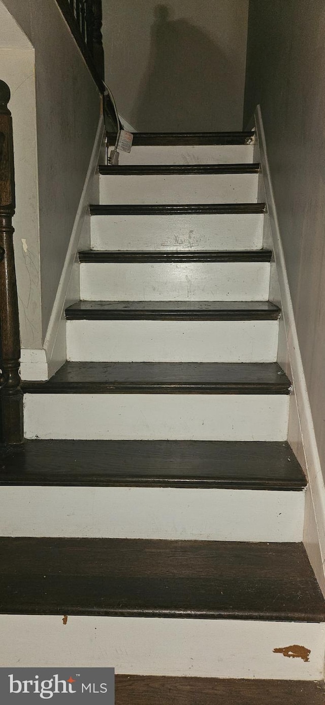 view of stairs