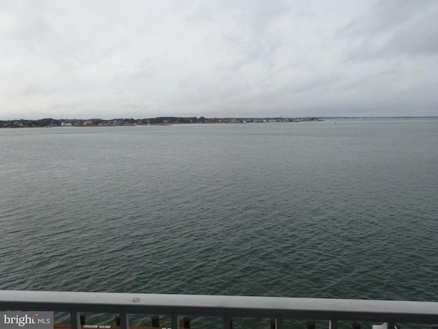 view of water feature