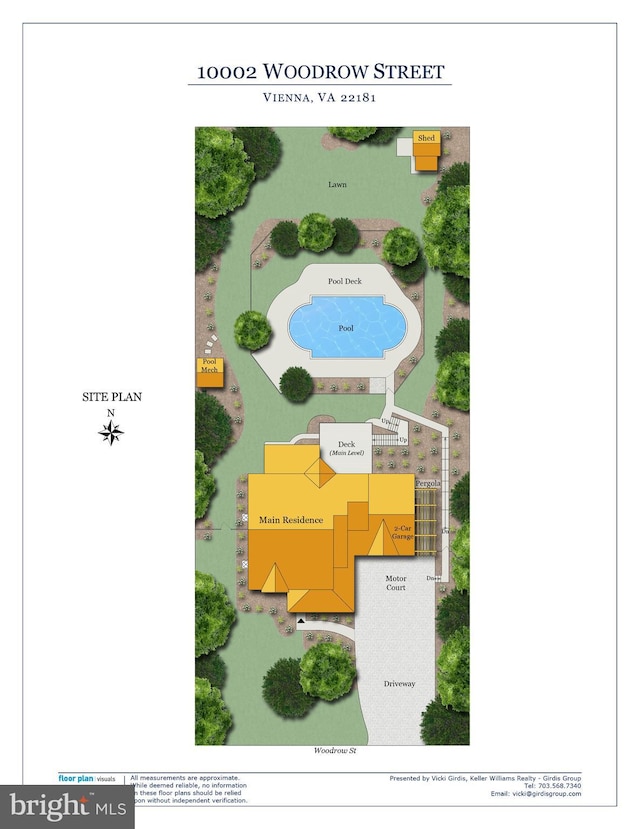 10002 Woodrow St, Vienna, VA 22181 - map location