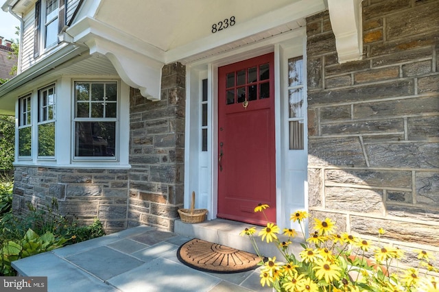 view of entrance to property