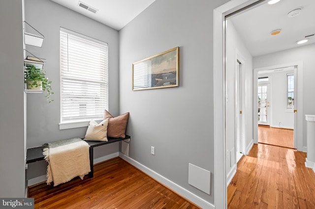3100 E Lombard St, Baltimore, MD 21224 - living area with light wood-type flooring and baseboards