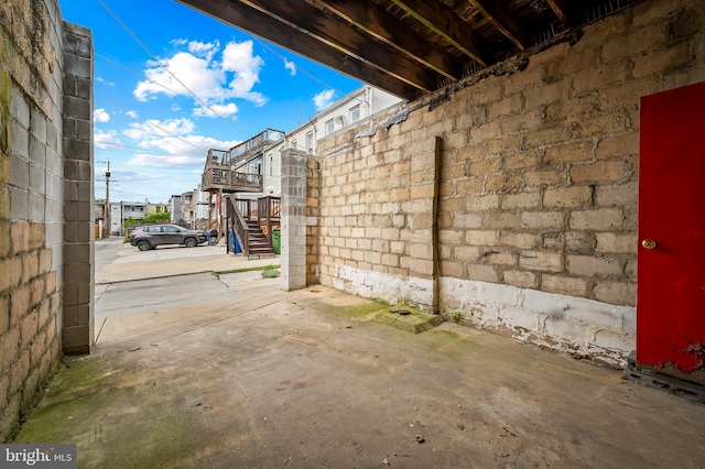 3100 E Lombard St, Baltimore, MD 21224 - view of patio