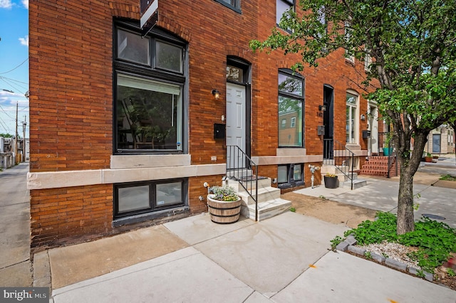 3100 E Lombard St, Baltimore, MD 21224 - view of exterior entry with brick siding