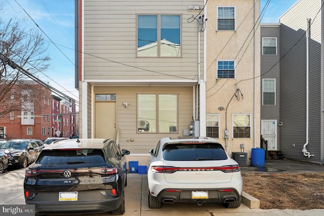 view of property featuring stucco siding