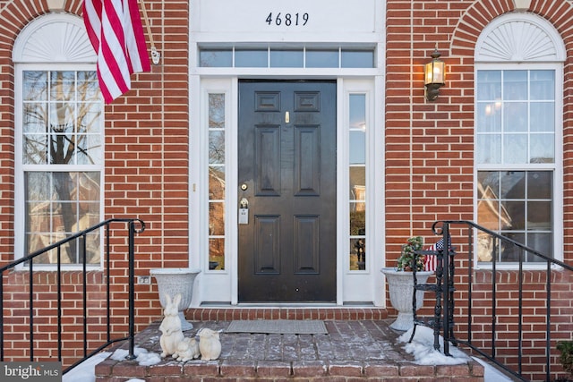 view of property entrance