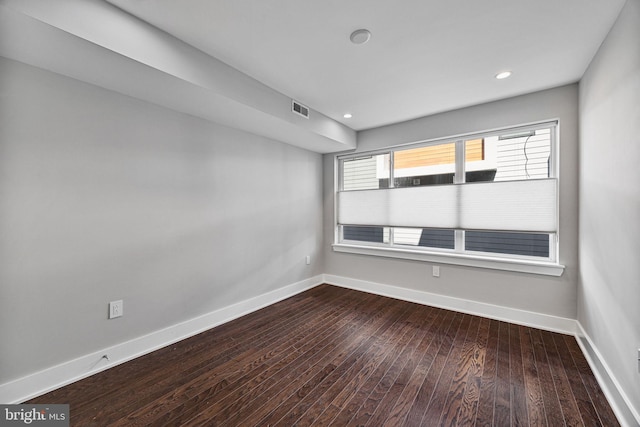 1647 E Eyre St Unit 6, Philadelphia, PA 19125 - empty room with hardwood / wood-style floors, baseboards, and recessed lighting