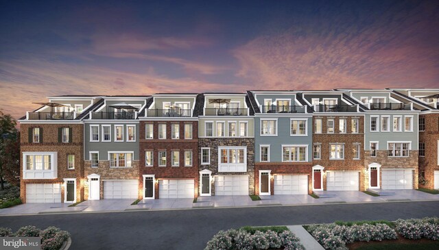 10820 Willow Ter, Fairfax, VA 22030 - view of front of house featuring a garage