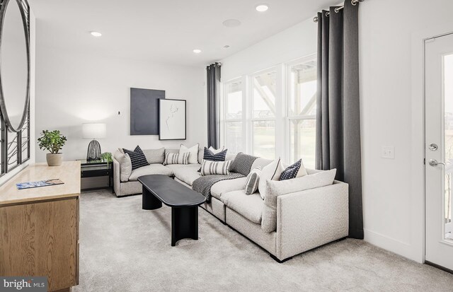 10820 Willow Ter, Fairfax, VA 22030 - view of carpeted living room