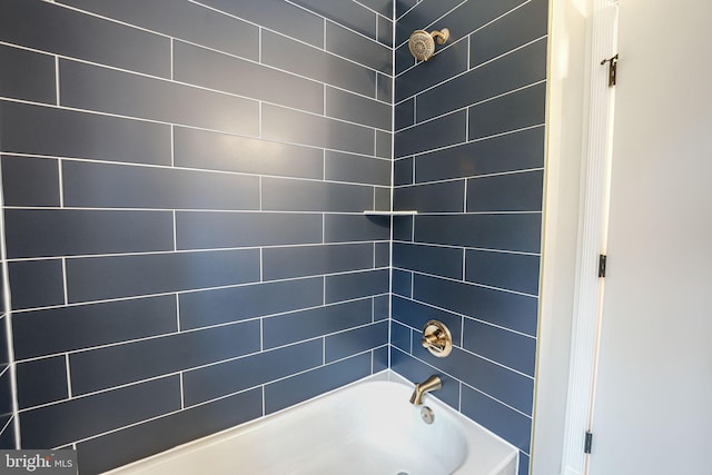 full bathroom featuring shower / bathing tub combination