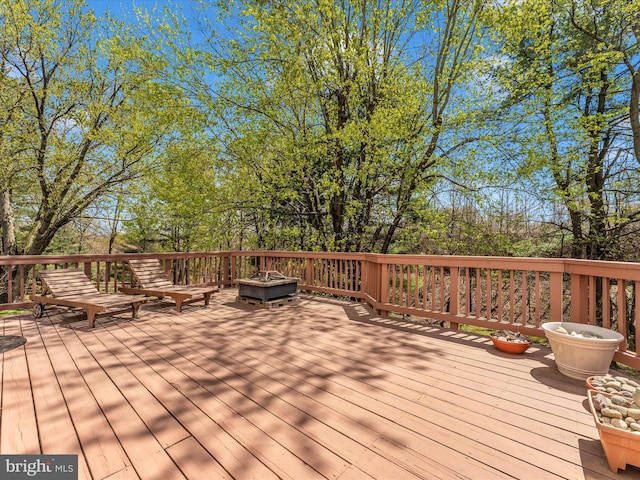 view of deck