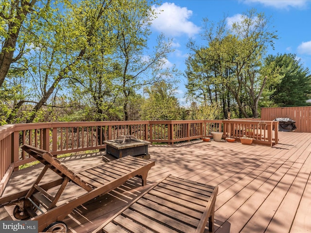 view of deck