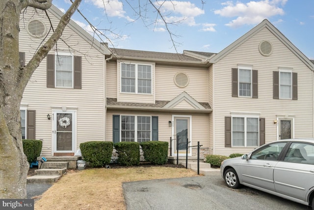 multi unit property with roof with shingles