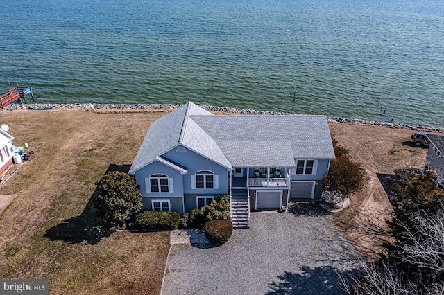 3 Ingram Bay Dr, Heathsville, VA 22473 - bird's eye view featuring a water view