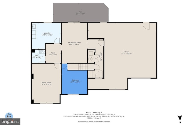 3 Ingram Bay Dr, Heathsville, VA 22473 - floor plan